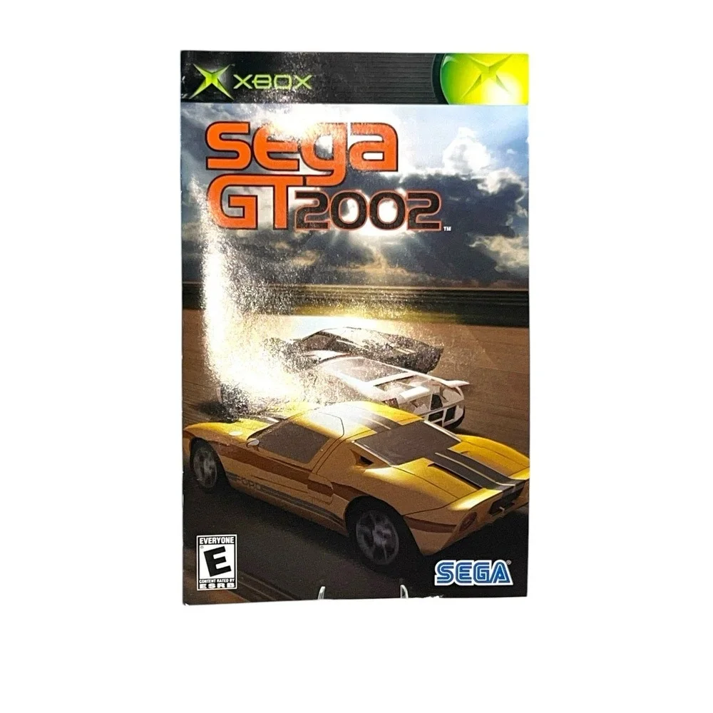 JSRF Jet Set Radio Future & Sega GT 2002 Original Microsoft Xbox CIB BOTH Manual